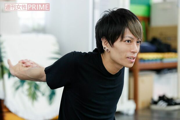 放心する大輝くん