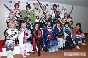 『第69回NHK紅白歌合戦』に出場したミュージカル『刀剣乱舞』の刀剣男士たち