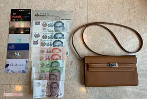 花輪陽子さんのバッグの中身。これひとつで出かけることもあるという