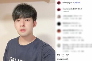 人気YouTuberゆゆうた（本人のインスタグラムより）