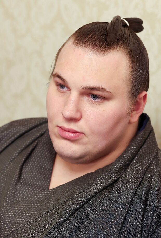 ウクライナ出身の安青錦（写真／産経）