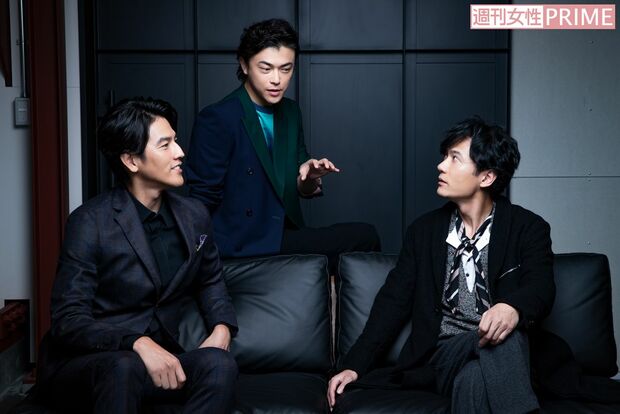 要潤、勝地涼、稲垣吾郎　撮影／廣瀬靖士