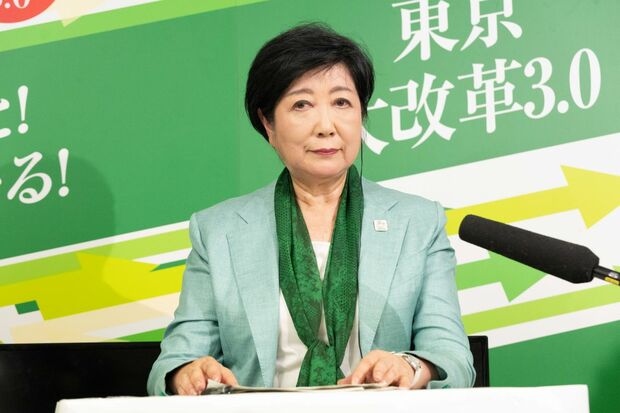 東京アプリについて「利便性を高め、都民の生活を応援する」と語った小池百合子都知事