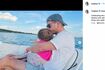 救命ジャケットを着ないままヘンリー王子と船に乗るリリベット王女（メーガン妃のインスタグラムより）