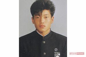 中学時代は細面のイケメンだった谷口光弘容疑者（卒業アルバムより）