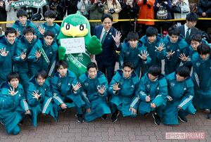 5連覇が期待される青学大の選手たち