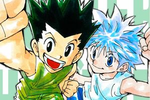 冨樫義博さん作の『HUNTER×HUNTER』（『週刊少年ジャンプ』公式サイトより）