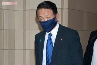 ぶっちぎりの1位は副総裁の麻生太郎氏