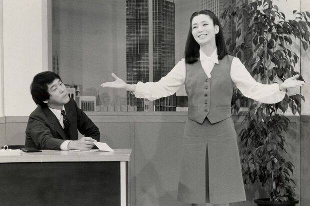 生田悦子さん。笑いを欽ちゃんから学んだ（‘82年）