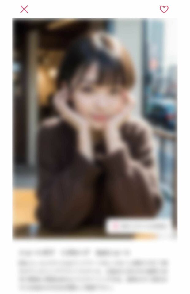 AIで生成したようにみえるヘアカタログ(ホットペッパービューティーより)