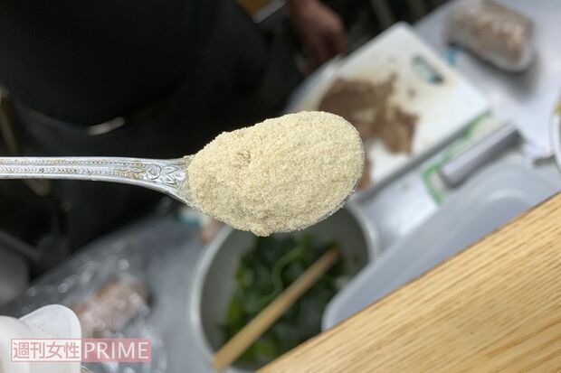 清水さんが「謎の調味料」だと話す、ネギラーメンの味の決め手「クマノテ」