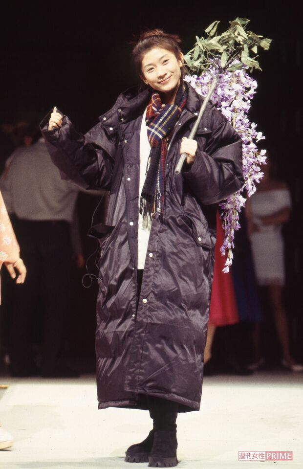 篠原涼子（'94年『紅白歌合戦』リハーサル）