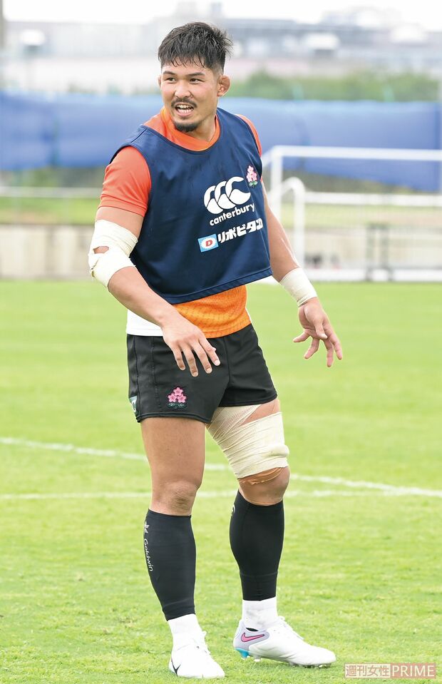 姫野和樹（29）主将、フランカー、トヨタヴェルブリッツ、187cm（撮影／渡邉智裕）