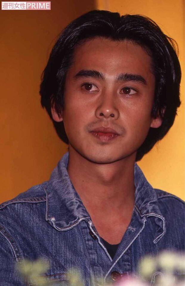 ‘92年ドラマ『キライじゃないぜ』(TBS系)の制作発表会見での野村宏伸