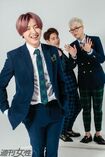 左からP.O=ピオ(27・ラップ、B-BOMB=ビボム(24・ボーカル/ダンス、U-KWON=ユグォン(23・ボーカル/ダンス)