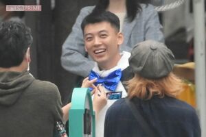 『六本木クラス』撮影中の竹内涼真（2022年5月）