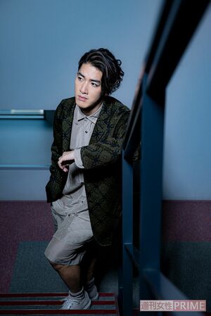 尾上右近　撮影／吉岡竜紀