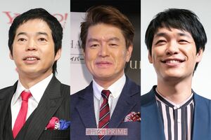 　（左から）今田耕司、ヒロミ、麒麟・川島明
