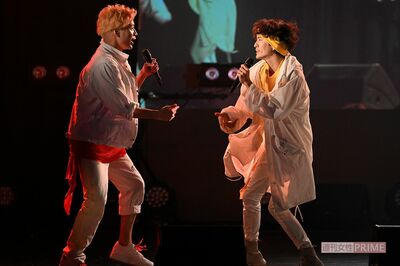 ブランクを感じさせない息の合ったパフォーマンスを披露