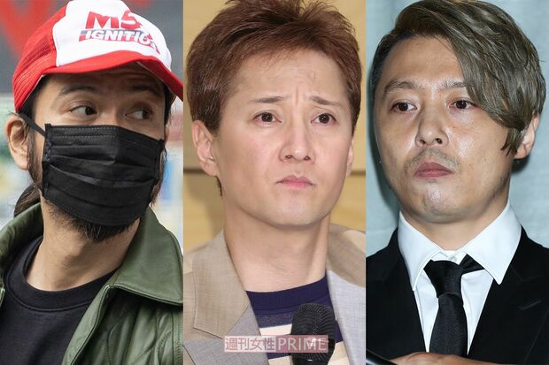 長瀬智也、中居正広、堂本剛