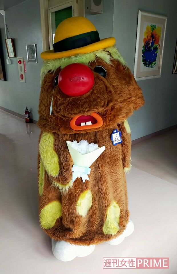 埼玉県内の幼稚園にいるゴン太くん。集まった園児たちが「大事なお友達が死んだから泣いているんだよ」と、流した涙のワケを教えてくれた