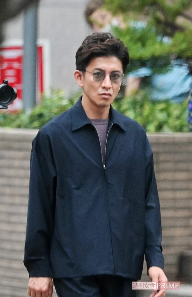 2020年、ドラマ『BG』ロケ中の木村拓哉