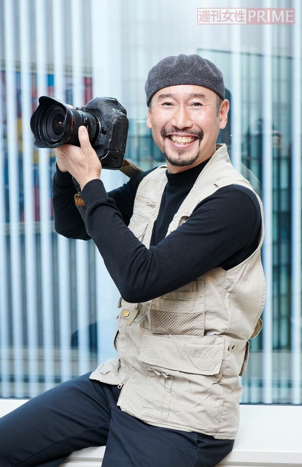 バラエティーで見せる柔和な表情のまま、戦場で見た光景や感じたことを熱く語る戦場カメラマン・渡部陽一　撮影／山田智絵