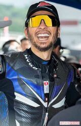 2025年7月6日、富士スピードウェイの二輪ロードレースに出場し、2位に入賞した長瀬智也