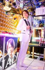 城咲仁、期間限定でホストに復帰　撮影／矢島泰輔