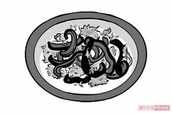 ツナとピーマンのごまマヨあえ イラスト/陶山みづほ