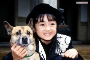 『家なき子』で主人公を好演した幼少の安達祐実