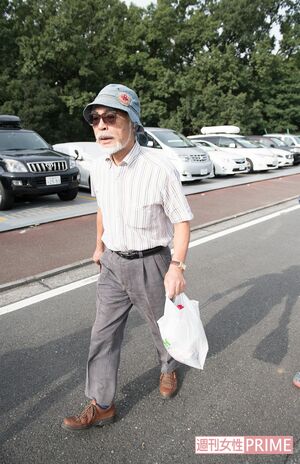 昨年10月、長編映画への復帰を聞くもゴミを拾い続けた宮崎駿監督