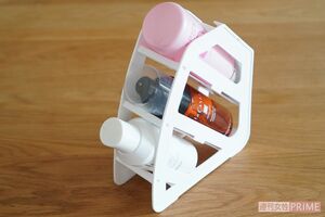 コスメやスキンケア用品の収納に