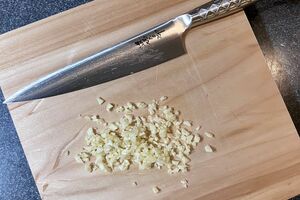 自分史上一番細かくみじん切りができた