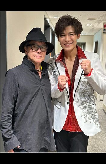 2023年10月の『うたコン』生放送にも出演していたもんたよしのりさん（オフィシャルブログより）