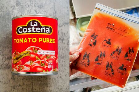 トマトピューレ/800g386円