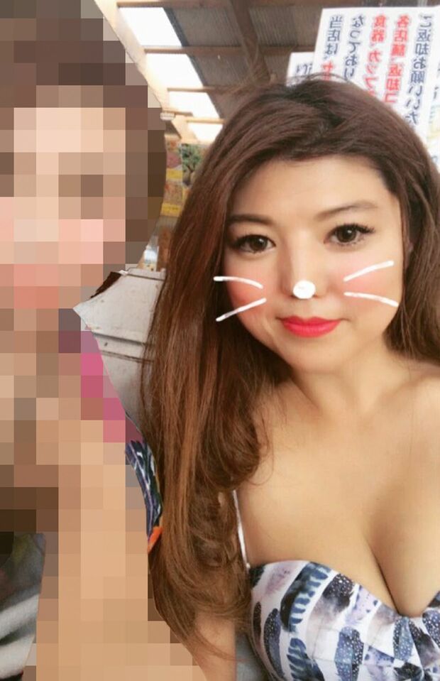 金地紗弓容疑者（本人インスタグラムより、一部編集部加工）