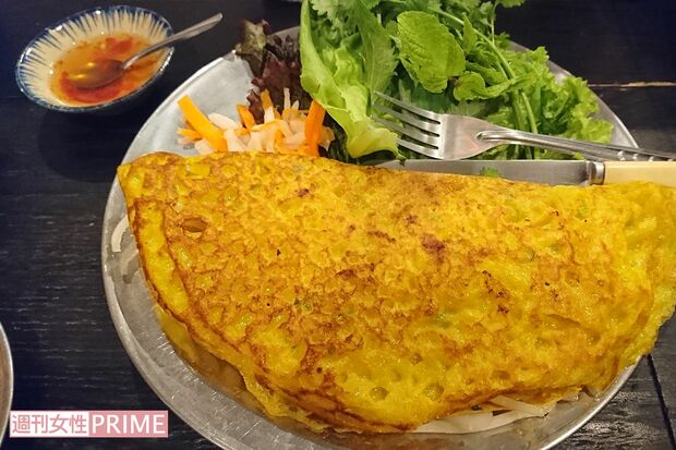 名物のバインセオ