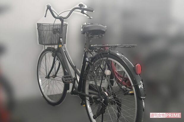 奥村啓志容疑者が使用していた自転車