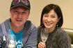 岡江久美子さん(右)と木村仁容疑者(容疑者SNSより)