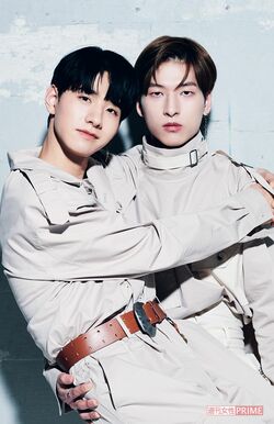 佐藤景瑚（左）、金城碧海（右）