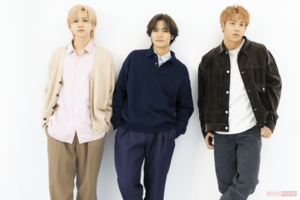 THERAMPAGE・左から吉野北人（26）、川村壱馬（26）、RIKU（29）撮影／矢島泰輔