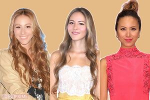 道端三姉妹(左からカレン・ジェシカ・アンジェリカ)