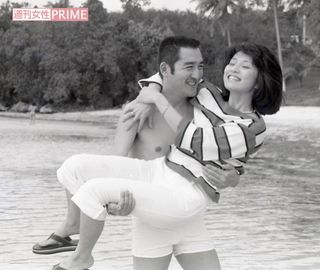 松方弘樹の画像 写真 仁科明子 現 亜季子 との婚前グアム旅行に密着 ラブラブショットも快く撮影させてくれた 撮影 週刊女性 写真班 8枚目 週刊女性prime