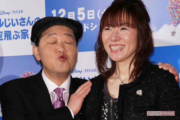 上島竜兵さんと妻・広川ひかる（2009年）