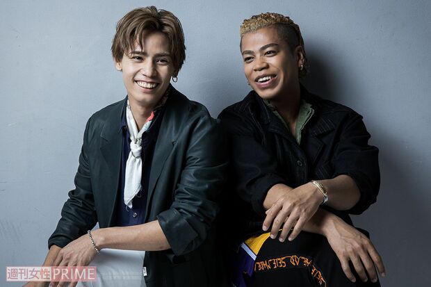 （左から）神谷健太、LIKIYA  　撮影／廣瀬靖士