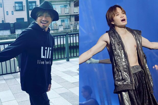 菊池風磨（28）＆パパ。父・常利もミュージシャン。大物ジャニーズグループの名曲を作った作詞家としても有名！