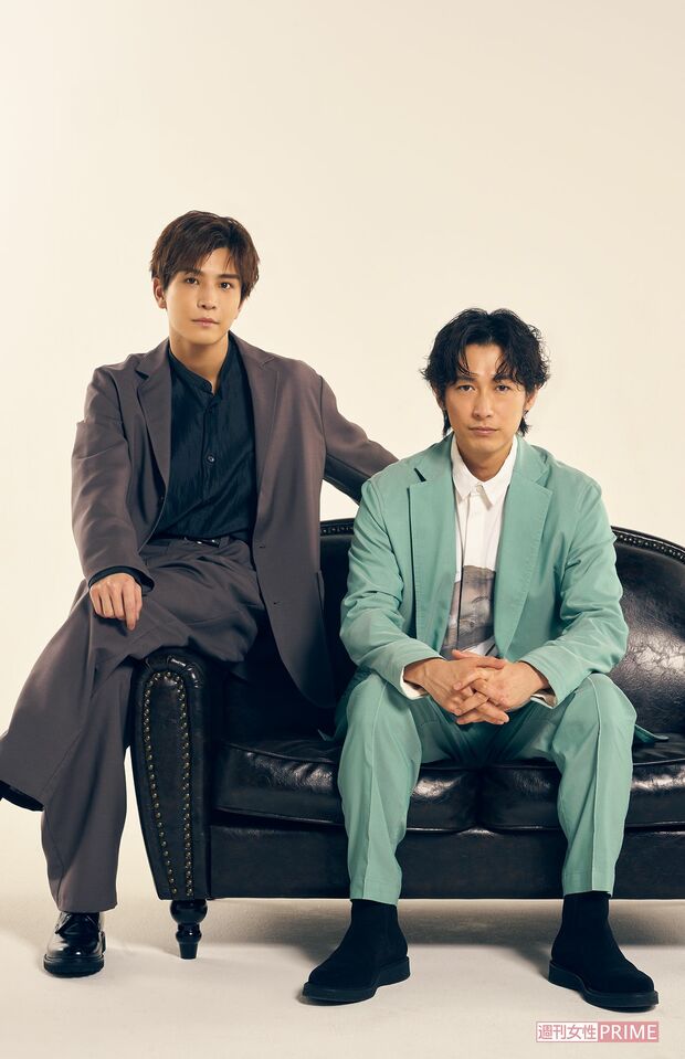 岩田剛典（左）とディーン・フジオカ（右）　撮影／伊藤和幸