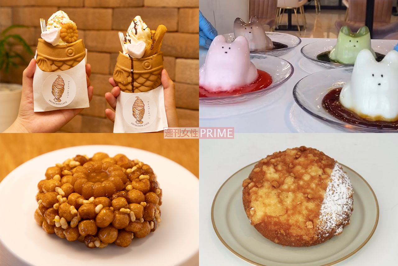 韓国おやつ》ねこプリンにプンオパン、映えも味も進化がとまらない韓国