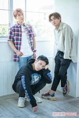 (左から)ソル、ナロ、テフン　撮影／廣瀬靖士